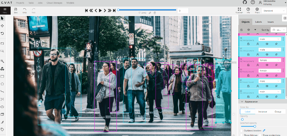 Computer Vision Analytics - Heatmap Visualization